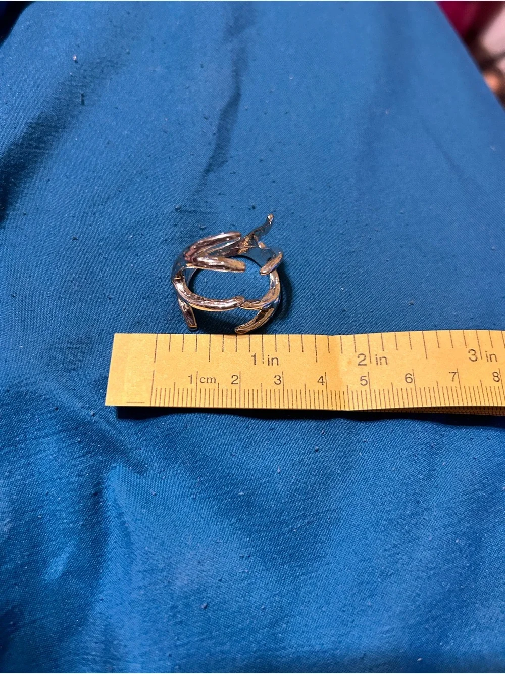 Antler-Inspired Silver Ring - Women Jewelry